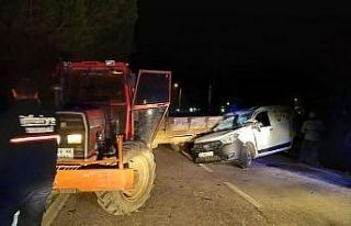 Tekirdağ’da feci kaza: 2 yaralı