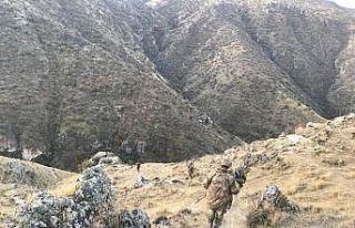 Teröristler tarafından toprağa gömülen patlayıcı...