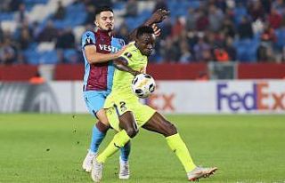 Trabzonspor sahasında teslim oldu