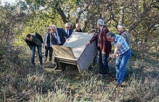 Yaban hayvanları doğaya salındı