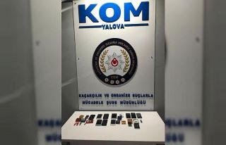 Yalova’da telefon operasyonu