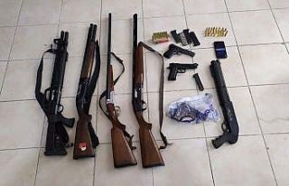 Yaşa dışı silah operasyonu: 24 gözaltı