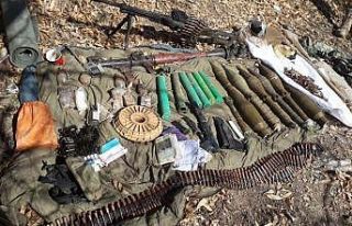 Yüksekova’da silah ve mühimmat ele geçirildi