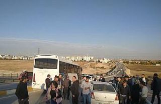 Zincirleme trafik kazasında 5 araç bir birine girdi:...