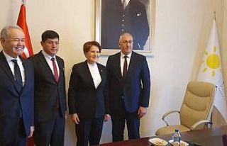 Başkan Özcan İYİ Parti lideri ile buluştu