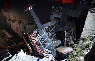 Bodrum’daki vinç kazası güvenlik kameralarına...