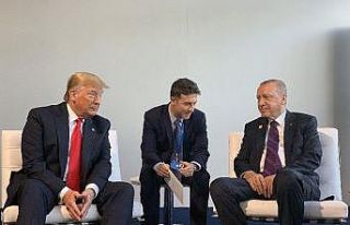 Cumhurbaşkanı Erdoğan, Trump’la bir araya geldi