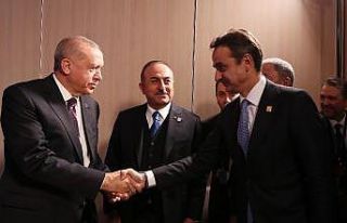 Cumhurbaşkanı Erdoğan, Yunanistan Başbakanı Miçotakis...