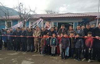 DAP’ın desteğiyle yapılan, Akıncılar Halk Kütüphanesi...