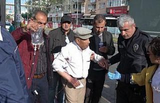 Dedenin inadı, sağlık ekiplerine zor anlar yaşattı