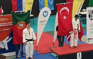 Down sendromlu judocular dünya şampiyonu oldu, aileleri...
