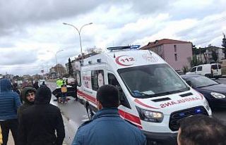 Karasu’da otomobilin çarptığı kadın hayatını...