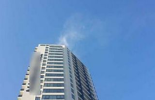 Kartal’da 26 katlı rezidansta yangın paniği