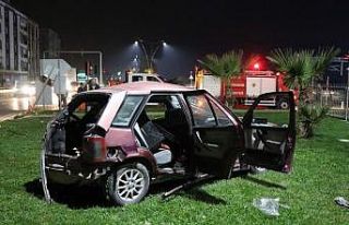 Manisa’da tır ile otomobil çarpıştı: 2 yaralı