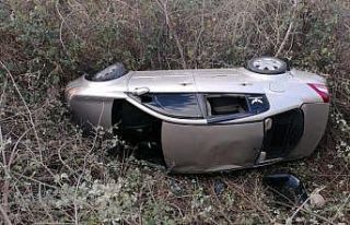 Otomobil uçuruma uçtu: 3 yaralı