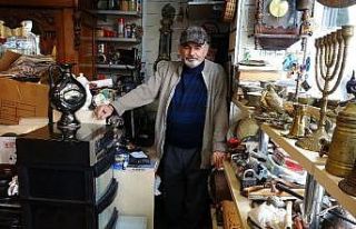 Hava astsubaylığından antikacılığa bir ömür