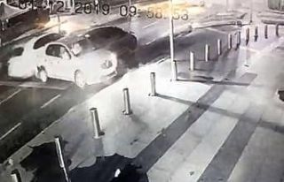 İstanbul’da lüks araca silahlı saldırı kamerada