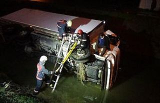 Sürücüsünün direksiyon hakimiyetini kaybettiği...