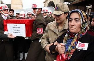 Van şehidi memleketi Adıyaman’da son yolculuğuna...