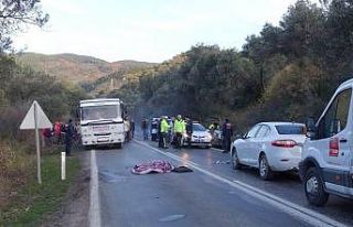 Yolun karşısına geçmek isteyen 75 yaşındaki...