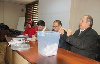 70 kişilik temizlik görevlisi için kura çekimi