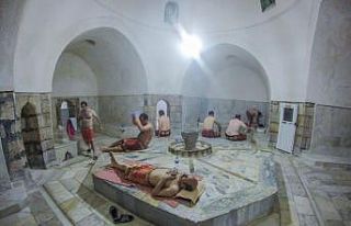 750 yıllık hamamda gelenek yaşatılıyor