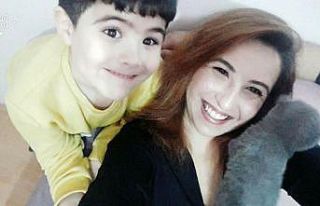 Acılı babadan eşine ve oğluna hüzünlü veda