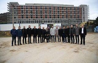 AK Parti Çanakkale İl Genel Meclis üyeleri Çan’da...