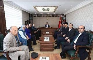 AK Parti heyetinden Kaymakam Öztürk’e ziyaret