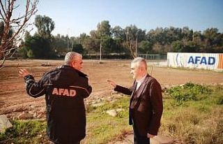 AK Partili Savaş, AFAD İl Müdürü Harman’ı...