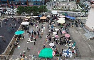 Altınordu köy pazarı yenileniyor