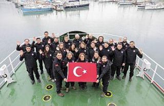 Antarktika’ya düzenlenecek 4’üncü seferin eğitimleri...