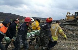 Arnavutköy’de çamura batan şahsın hırsızlık...