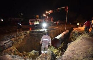 ASKİ eskiyen su borularını değiştiriyor