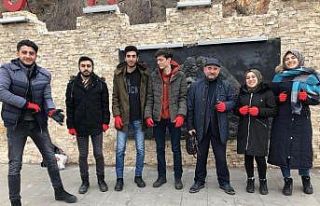 Atatürk Üniversitesi öğrencilerinden ’Tarihine...