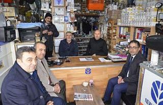 ATSO Başkanı Göktaş üyelerle değerlendirme görüşmeleri...