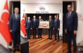 Avusturya Büyükelçisi Wimmer’dan ATO Başkanı...