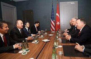 Bakan Çavuşoğlu, ABD’li mevkidaşı Pompeo ile...