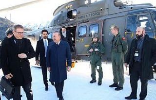 Bakan Çavuşoğlu ve Bakan Pekcan Davos’a geldi