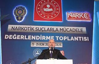 Bakan Soylu: "Uyuşturucudan 25 bin 619 kişi...