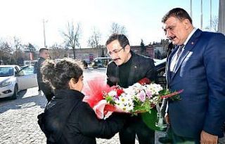 Bakan Yardımcısı Uzun, Başkan Gürkan’ı ziyaret...