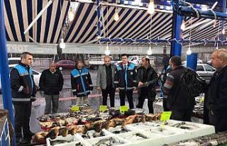 Balık satışı yapılan yerlere sıkı denetim