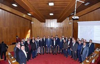 Başkan Altay, oda başkanlarıyla metro ve banliyö...