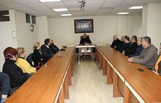 Başkan Bozkurt bastoncular ile bir araya geldi