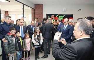 Başkan çekti, çocuklar mutlu oldu