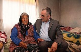 Başkan Esen’den Elif nineye yardım eli