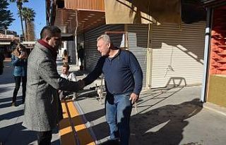 Başkan Günel mobil ofis aracı ile sorunları yerinde...