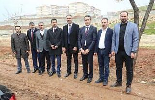 Başkan Kuş eğitim kampüsünde incelemelerde bulundu