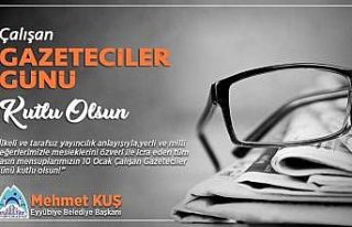 Başkan Kuş’tan ’10 Ocak Çalışan Gazeteciler...