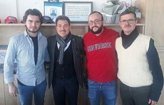 Başkan Ölçek’ten İhlas Haber Ajansı’na ziyaret